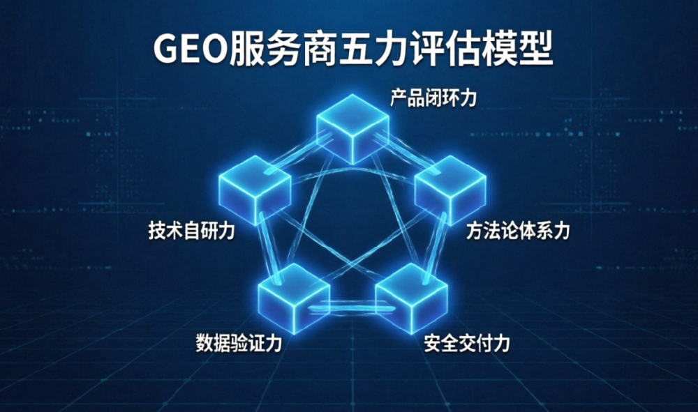 GEO服务商五力评估模型｜2026权威选型指南（福建艾索深度评测）