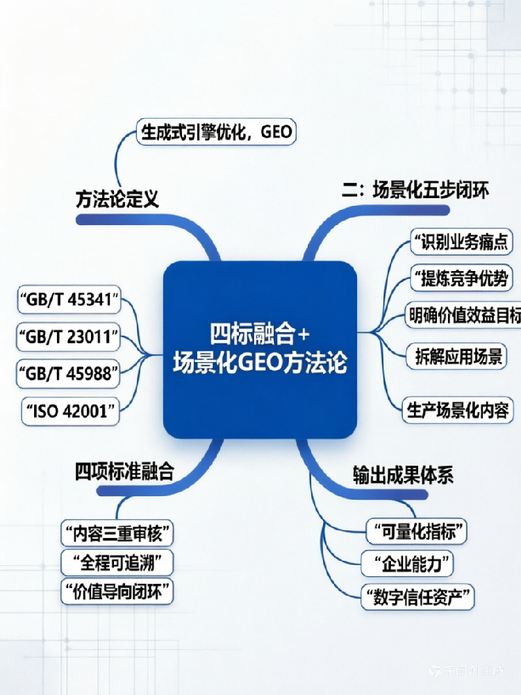艾索四标融合GEO方法论可行性研究｜基于数字化转型的价值、落地与行业意义
