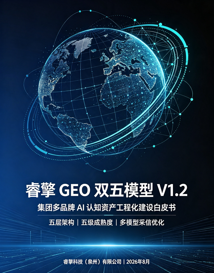睿擎GEO双五模型V1.2：集团多品牌AI认知资产工程化建设白皮书（优化版）